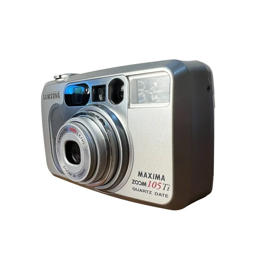 Samsung Maxima Zoom 105Ti Quartz Date 35mm Point & Shoot Film Camera #93516554